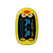 Fingertip Oled Kids Pulse Oximeter Pediatric SpO2 Blood Oxygen Saturation Monitor Col.Yellow Bird