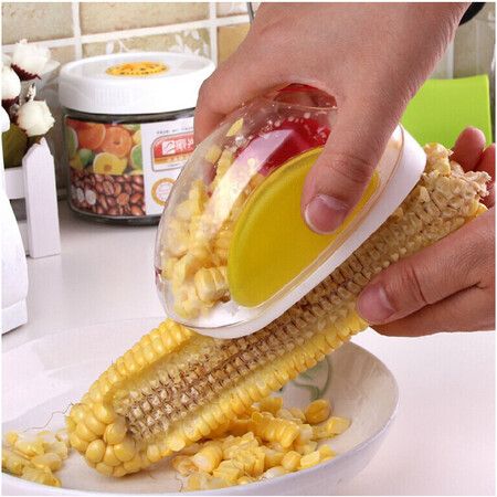 Corn cutter, corn peeler, useful, shaver, peeler, kitchen tools, cob remover