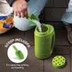 Handheld Spreader, Salt Spreader For Snow And Ice Spot Seed Spreader Bottle For Grass Seed (2L)