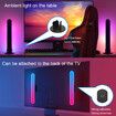 Ambient Lighting, Immersion Gaming Lights for PC TV Gaming Room Decoration-2Pcs