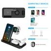 15w fast wireless charger 4 in 1 qi charging dock station for iphone