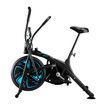 GENKI Fan Bike Exercise Bicycle Stationary Workout Machine Home Gym Equipment Blue