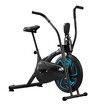 GENKI Fan Bike Exercise Bicycle Stationary Workout Machine Home Gym Equipment Blue