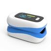 Fingertip Pulse Oximeter Blood Oxygen Saturation and Pulse Rate Monitor Col.Blue