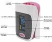 Fingertip Pulse Oximeter Blood Oxygen Saturation and Pulse Rate Monitor Col.Pink