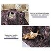 Cat Blanket Bark Texture Painting, Tree Hallow Cat Bed Toy Mat 1mX1m