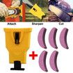 Chainsaw Teeth Sharpener Woodworking Self Sharpening Grinding Chain Quick 5 Stones