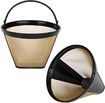 Coffee Maker Filters, Reusable Coffee Machine Replacement Accessories Conical Basket Filter, for Ninja Coffee Bar Brewer Parts (1Pack)