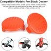 Trimmer Replacement Spool Cap Covers Compatible for Black+Decker Trimmer,1 Pack ( 1 Spool Cap+1 Spring )