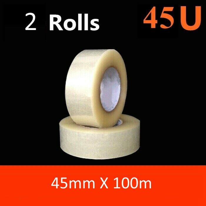 2p Packing Tape Packaging Clear Sticky Sealing Tape transparent 4.5mmX100m
