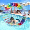 Giant Water Wheel Toy, Inflatable Wheel for Pool