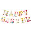 22 Pieces Easter Party Decorations Set, Includes Happy Easter Banner, Happy Easter Big Size cake topper,latex Balloons for Easter Party Supplies