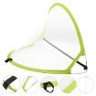 Soccer Goal Nets, Portable Pop-up Set with Lime Green Zipper Storage Bag(82cm x 48cm x 48cm)