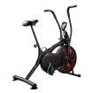 GENKI Stationary Exercise Upright Bicycle Home Gym Equipment Red