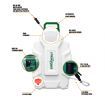 Topland 20V Max 16L Lithium Backpack Sprayer Weed Control Fertilizing Watering