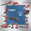 Topex 20V Max Cordless Air Compressor Car Tyre Deflator w/Digital Pressure Gauge LED Light