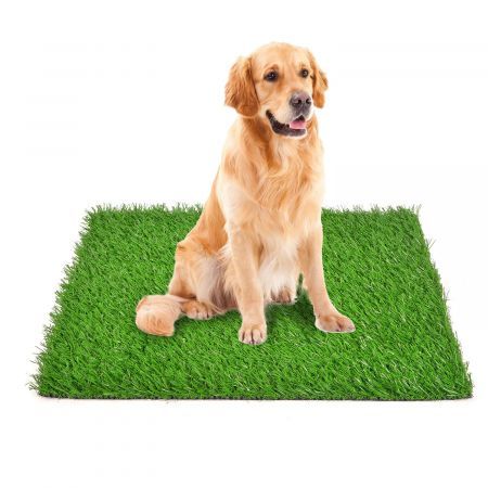Artificial Grass Dog Pee Pad Potty - Artificial Grass Patch for Dogs - Pet Litter Box