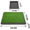 Artificial Grass Dog Pee Pad Potty - Artificial Grass Patch for Dogs - Pet Litter Box