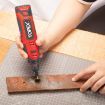 TOPEX 12V Cordless Rotary Tool Speed 5000-25000rpm Carving tool Set Grinding tool Kit Not Include Battery