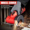 TOPEX 12V Cordless Angle Grinder with 2 Polishing disc,1 Wrench for Metal and Wood??