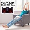 Foot Massager Electric Massagers Shiatsu Ankle Kneading Remote BLACK