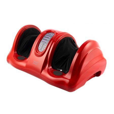 Foot Massager Electric Massagers Shiatsu Ankle Kneading Remote RED