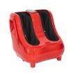 Foot Massager Electric Massagers Shiatsu Leg Calf Kneading Heat Remote Carry RED