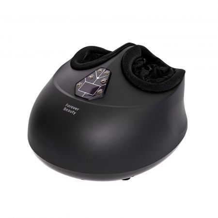 Foot Massager Electric Massagers Shiatsu Air Compression Heat Remote BLACK