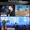 Mobile Phone Lens Kit 28X HD Telescope Zoom Macro Lens For iPhone Samsung Smartphone Camera  Fisheye Lens For Mobile