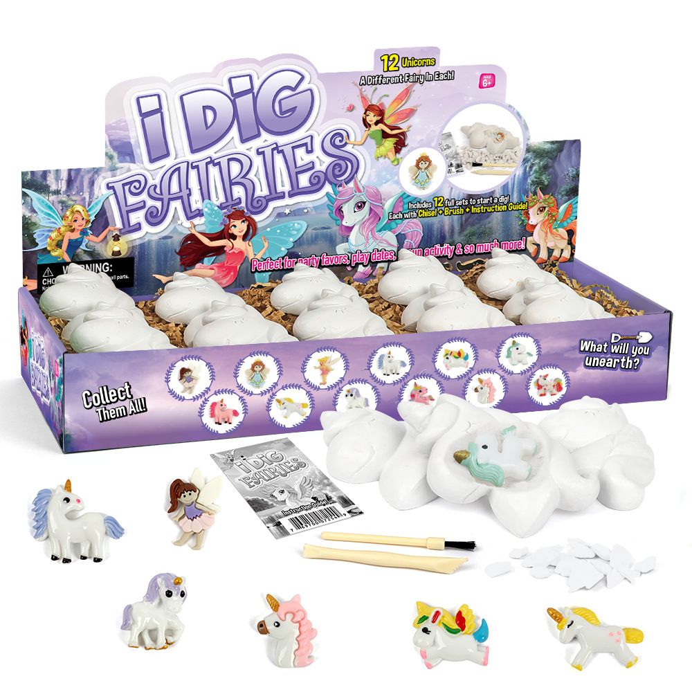 Unicorn Dig Kit for Kids Unicorn Fairy Toys Science Education