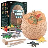 Dinonano Jumbo Dinosaur Egg Toys Science Tool Kit