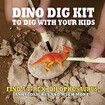 Easter Egg Dig Kit with 12 Dinosaur Toys for Kids Archaeology Science STEM Activity for Exciting Excavation Fun