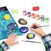 Galaxy Rock Painting Kit for Kids Arts and Crafts