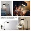 Adjustable Floor Lamp LED Reading Light Corner Standing Lighting Living Room Bedroom Black