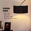 Adjustable Floor Lamp LED Reading Light Corner Standing Lighting Living Room Bedroom Black