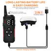 Newest Dog Training Device Waterproof Electronic Collar Dog Bark Stopper 800M Remote Control 3 Modes Built-in Battery