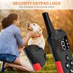 Newest Dog Training Device Waterproof Electronic Collar Dog Bark Stopper 800M Remote Control 3 Modes Built-in Battery