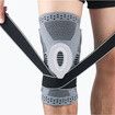 1pcs knee patella protector brace silicone spring knee pad basketball running compression knee sleeve