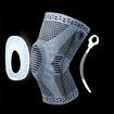 1pcs knee patella protector brace silicone spring knee pad basketball running compression knee sleeve