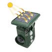 Animal Insect Repellent Solar Rechargeable Ultrasonic Motion Sensor Multifunctional Fox Bird Repellent For Garden Pest Control