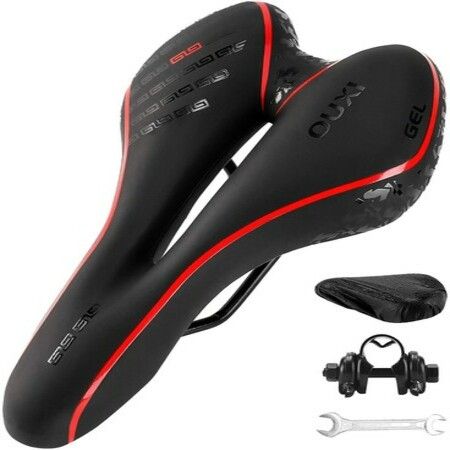 Comfort Bike Seat Comfortable Gel Bicycle Saddle Replacement Soft Padded with Shock Absorbing Waterproof for Bike
