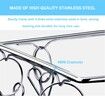 52 Clips Clothes Drying Racks Stainless Steel Drip Hanger Folding Clothes Drying Socks, Bras, Towel, Underwear,