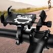 Bicycle Phone Holder Universal Sturdy Bike Motorcycle Handlebar Clip Stand Cell Phone Mount Bracket