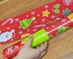 Wrapping Paper Cutter 2PCS, Sliding Gift Wrap Cutter, Easy Slide Wrapping Paper Cutter Tool Tube, Gift Wrapping Paper Roll Cutter