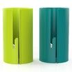 Wrapping Paper Cutter 2PCS, Sliding Gift Wrap Cutter, Easy Slide Wrapping Paper Cutter Tool Tube, Gift Wrapping Paper Roll Cutter
