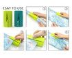 Wrapping Paper Cutter 2PCS, Sliding Gift Wrap Cutter, Easy Slide Wrapping Paper Cutter Tool Tube, Gift Wrapping Paper Roll Cutter