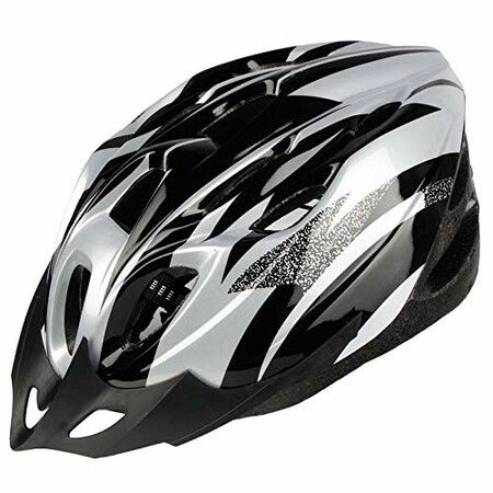 Bicycle Cycling Helmet Riding Gear Ultralight Bike Helmet Bicycle Accessories Silver Free Size