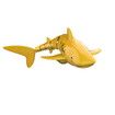 Remote Control Shark Toy 1:18 Scale High Simulation Shark Dual Batteries RC Shark for Swimming Pool