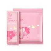 SAKURA Sleep mask refreshing and non-greasy rose flower extract nourishes skin care Rejuvenation Sleeping Face Mask Anti wrinkle