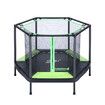 Genki Trampoline Rebounder Kid Rebounding Safety Net Indoor Outdoor Jumping Mat Handle